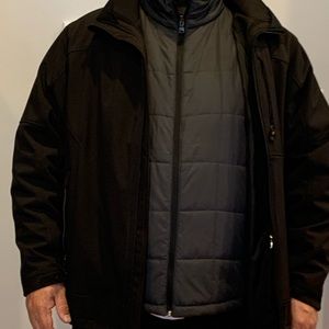 Mens 2xl Calvin Klein 3-1 jacket